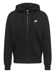 Nike Sportswear Hanorac negru / alb