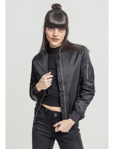 Jachetă bomber pentru femei // Urban classics Ladies Basic Bomber Jacket black