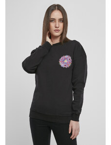 MT Ladies Women's Mandala Crewneck Sweatshirt Black