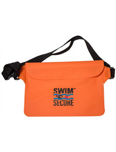 Geantă mică pentru înot swim secure waterproof bum bag portocaliu