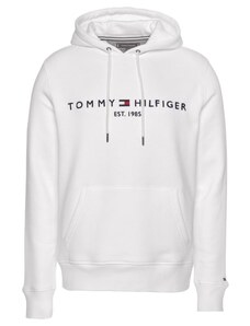 TOMMY HILFIGER Bluză de molton bleumarin / roșu / alb