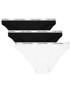 Set 3 perechi de chiloți de damă clasici Calvin Klein Underwear