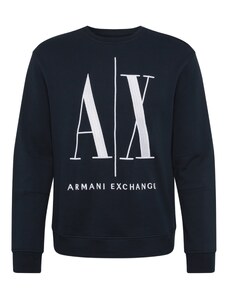 ARMANI EXCHANGE Bluză de molton bleumarin