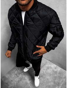 Jachetă bărbați neagră OZONEE JS/MY01Z