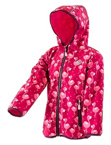 Pidilidi jachetă tip softshell cu glugă fixă, PiDiLiDi, PD1072-01, fetiță