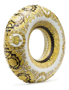 Versace baroque-print inflatable ring - Yellow