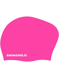 Cască de înot pentru părul lung swimaholic long hair cap roz
