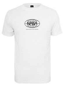 Urban Classics NASA tricou bărbați Globe, alb