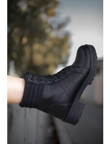 Riccon Skin Black Women's Boots 0012285