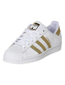ADIDAS ORIGINALS Sneaker low 'Superstar' auriu / negru / alb