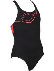 Costum de baie fete arena essentials swim pro back one piece junior