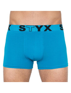 Boxeri bărbați Styx elastic sport supradimensionat albastru deschis (R969) 5XL