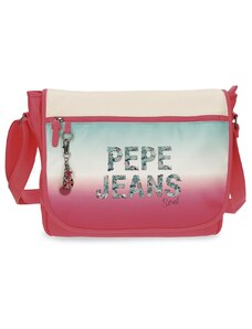 Pepe Jeans London Geanta umar, compartiment laptop Pepe Jeans Nicole, 38x31x10 cm