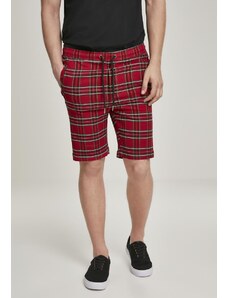 UC Men Checker Pantaloni scurți roșu / blk