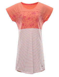 Rochie pentru femei ALPINE PRO CLEYA varianta roz piersica pa