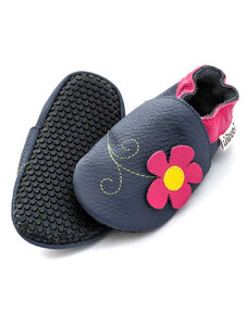 Pantofi cu talpa moale Liliputi cu crampoane antialunecare - Spring Flower