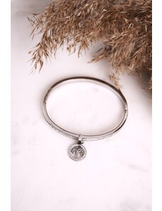 Kesi Bracelet with cubic zircon Tree of Life Silver Alive