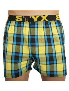 Chiloți de bărbați Styx elastic sport multicolor (B825) XL