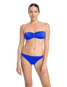 Dagi Women's Blue Mid-Rise Single Bikini Bottom