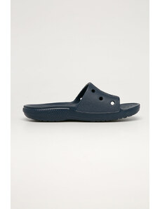 Crocs papuci Classic Slide bărbați, culoarea bleumarin 206121