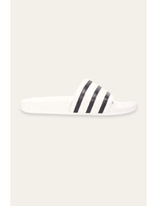 adidas Originals papuci bărbați, culoarea alb