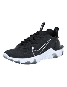 Nike Sportswear Sneaker low 'REACT VISION' negru / alb
