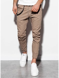 Ombre Clothing Pantaloni de jogger pentru bărbați Cowal bej XL