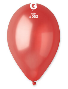 Gemar Balon metalizat - roșu 28 cm 100 buc