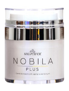 SALUTIFER NOBILA Plus – Cremă de noapte anti-aging cu Aur şi Argint
