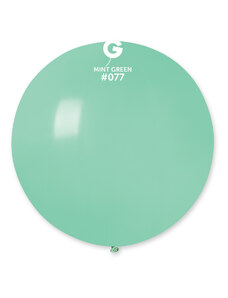 Gemar Balon rotund pastelat 80 cm verde mentă 25 buc