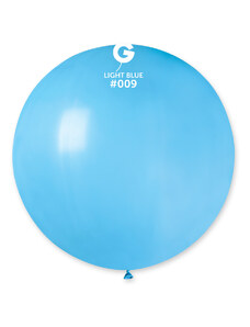 Gemar Balon rotund pastelat 80 cm albastru deschis 25 buc