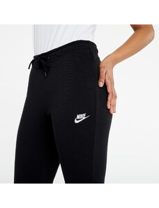 Pantaloni pentru femei Nike Sportswear W Essential Fleece Mr Pant Tight Black/ White