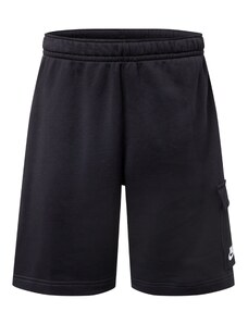 Nike Sportswear Pantaloni cu buzunare negru / alb