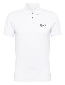 EA7 Emporio Armani Tricou negru / alb
