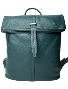 Glara Belted leather backpack