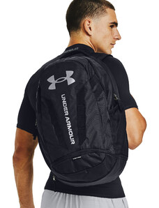 Ghiozdan Under Armour Hustle 5.0 Backpack Black/ Silver, 29 l