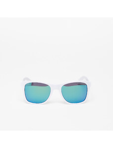 Ochelari de soare pentru bărbați Horsefeathers Foster Sunglasses Gloss White/ Mirror Green
