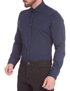 Cămașă Bărbați W. Wegener Shirt SLIM FIT 6959 Albastru