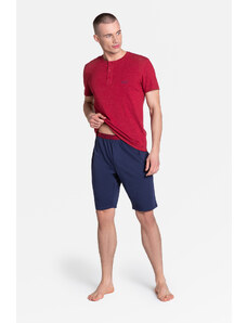 Henderson Pajamas Dune 38879-33X Roșu și Bleumarin Albastru