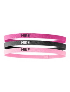 Nike elastic hairbands 3pk SPARK/GRIDIRON/PRISM PINK