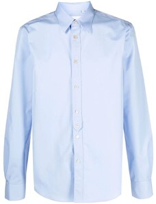 Paul Smith long-sleeved cotton shirt - Blue