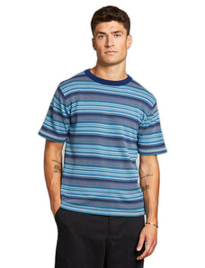 Dedicated Short Sleeve Knitted T-shirt Husum Denim Blue