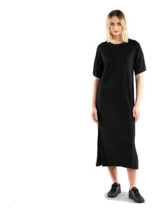 Dedicated Long T-shirt Dress Ronneby Black