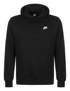 Nike Sportswear Bluză de molton 'Club Fleece' negru / alb