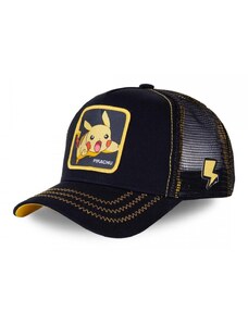 Șapcă CAPSLAB Pokemon black/black