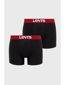 Levi's boxeri bărbați, culoarea negru 37149.0272-black