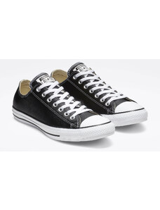 Converse Chuck Taylor Leather Black Unisex - Adidași Converse - Negru - 132174C-3.5UK