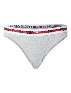 Tommy Hilfiger Underwear Tanga bleumarin / gri / roșu / alb