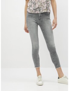 Grey Cropped Skinny Fit Jeans ONLY Blush