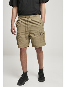 UC Men Nylon Khaki Cargo Shorts